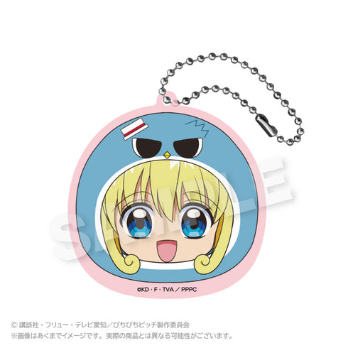 『ぴちぴちピッチ』まるめいつアクリルキーホルダー るちあ